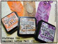 Tim Holtz Seasonal Distress Set of 3 Ink Pads Limited Edition Fall 