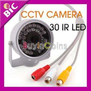 30 IR Infrared LED Wired Night CCTV Security Camera  