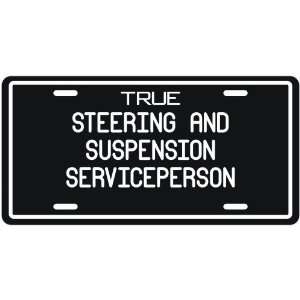 New  True Steering And Suspension Serviceperson  License Plate 