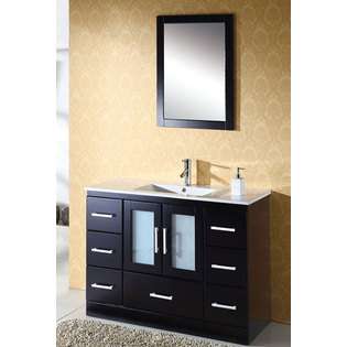 Luxexclusive Modern Single Sink Bathroom Vanity Lux Ms 6773 Vr 47.8 