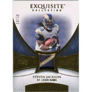   Collection Patch Gold #JA Steven Jackson /50 Sports Collectibles
