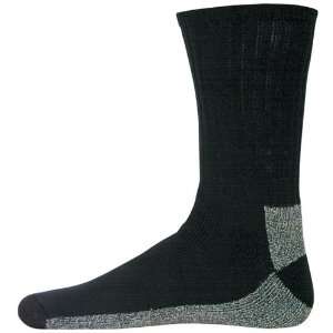  Black W/Grey Bottom Chukka Coolmax Boot Sock Beauty