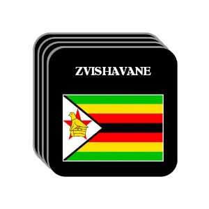  Zimbabwe   ZVISHAVANE Set of 4 Mini Mousepad Coasters 