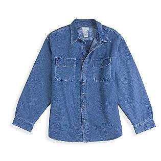 Flannel Fleece Lined Shirt Jacket  Covington Clothing Mens Shirts 
