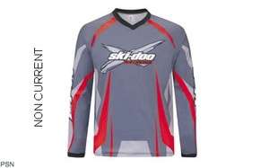 SKI DOO MENS SNO X FIGHTER JERSEY NEW RED 453454  