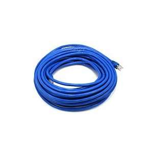  CAT6A STP(Shielded Twist Pair)50FT Molded Cable   Blue 