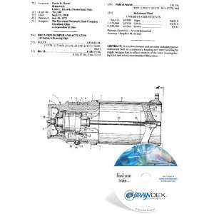  NEW Patent CD for ROTATION DAMPER AND ACTUATOR Everything 