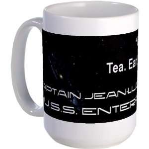 Jean Luc Picard   Star trek Large Mug by   