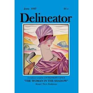  Delineator 12x18 Giclee on canvas