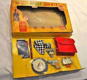   FROM UNCLE very rare 1966 Marx Spy Kit boxed, (man from uncle)  