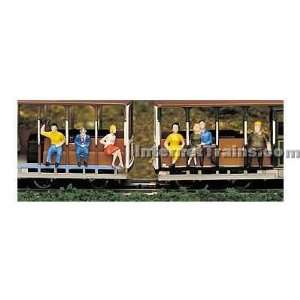    Bachmann HO Scale Figures   Sitting Passengers Toys & Games