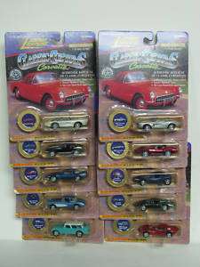 Johnny Lightning Classic Customs Corvette 10 Car Set  