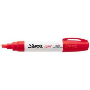  Sharpie Paint Pen (Oil Based)   Color Red   Size Bold 