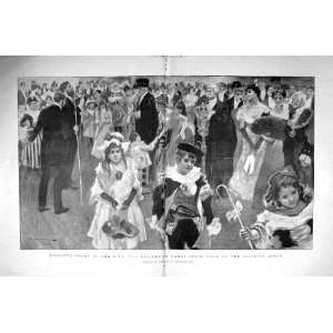  1899 CHILDREN FANCY DRESS BALL MANSION HOUSE NEW YEAR 