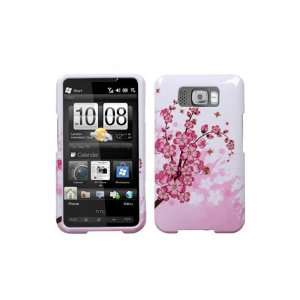    HTC HD2 Graphic Case   Spring Flower Cell Phones & Accessories