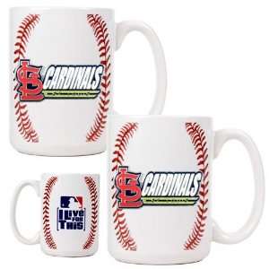  St. Louis Cardinals 2pc Gameball Coffee Mug Set Sports 