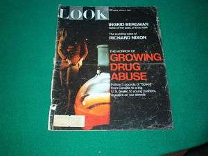 Look Magazine March 5 1968 Richard Nixon Drug Abuse  