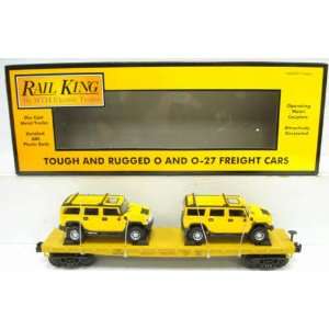  O 27 FLAT/2 YELLOW H2 HUMMERS,UP MTH3076271 Toys & Games