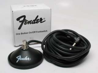 brand new genuine fender 1 button on off economy footswitch