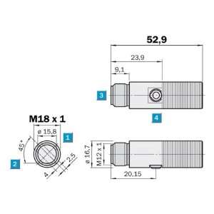  ABB, L1F2 2RZ1J, 662019582825, A26 NR 3PH SZ1 FUS STR,N12 