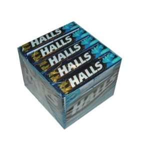 Halls Cough Drops   Ice Peppermint Grocery & Gourmet Food