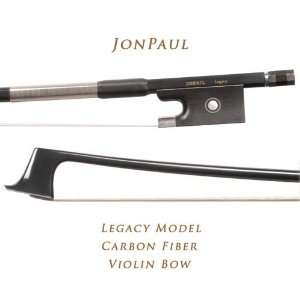   JonPaul Legacy Model Carbon Fiber 4/4 Violin Bow Musical Instruments