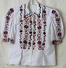 AWESOME VINTAGE BOHEMIAN ETHNIC HAND EMBROIDERED PEASANT BLOUSE