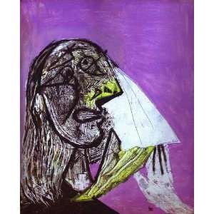     Pablo Picasso   32 x 40 inches   A Woman in Tears