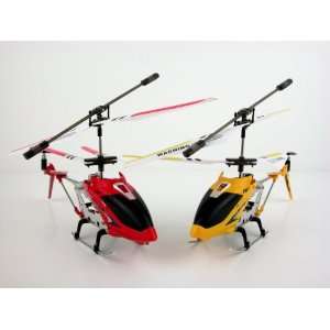 Channel Mini Indoor Co Axial Metal RC Helicopter w/ Built in Gyroscope 