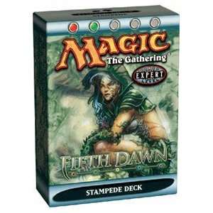  Magic the Gathering 5th Dawn Deck Stampede Toys & Games