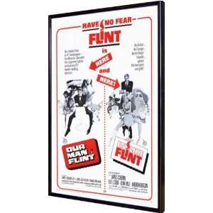  Our Man Flint 11x17 Framed Poster