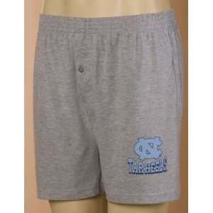  North Carolina Tarheels Gray Cotton Boxer Shorts Sports 