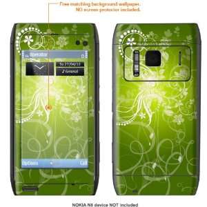   Decal Skin STICKER for NOKIA N8 case cover N8 351 Electronics