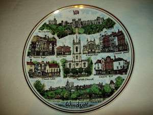 Windsor Collector Plate by Michael Oakes Bone China  
