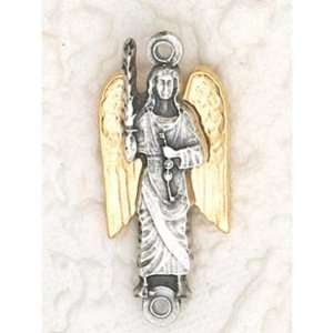 25 Archangel Michael Our Father Beads for Rosaries 18K Gold Plated 