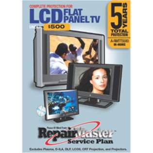   TV, Under $500 Extended Warranty (DOP) Non Plasma Only 