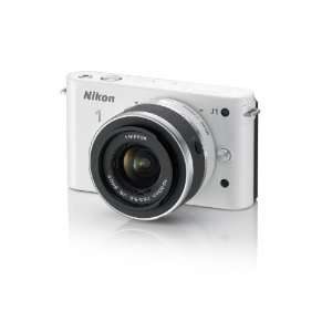   Nikon 1 J1 Digital Camera w/ 10 30mm VR Lens (White)