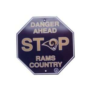  St Louis Rams Stop Sign *SALE*