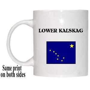  US State Flag   LOWER KALSKAG, Alaska (AK) Mug 