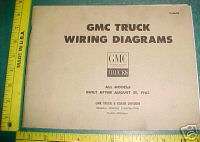 1965 GMC LIGHT MEDIUM HEAVY TRUCK WIRING DIAGRAM MANUAL  