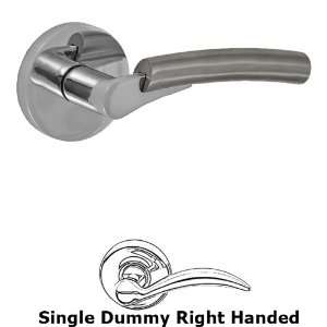 Right handed single dummy 3030 lever with contemporary rose in polishe