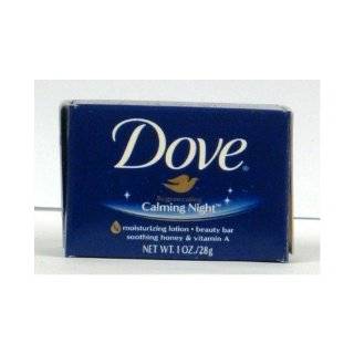 Dove Regenerating Calming Night Bar Soap, Travel Size 1 Oz (Pack of 12 