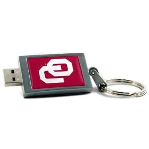  Oklahoma Sooners 4GB USB Flash Drive Keychain
