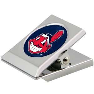  Cleveland Indians Silver Heavy Duty Magnetic Chip Clip 