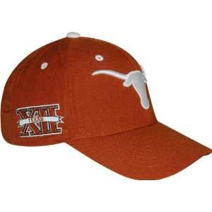 Texas Longhorns Adjustable Triple Conference Hat Sports 