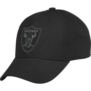Oakland Raiders Hats Reebok Oakland Raiders Black Structured Flex Hat