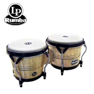 LP Latin Percussion Rumba Natural Bongos Traditional Design. **SPECIAL 