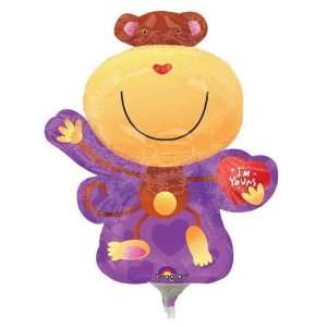    Valentines Balloon   Im Yours Monkey Mini Shape Toys & Games