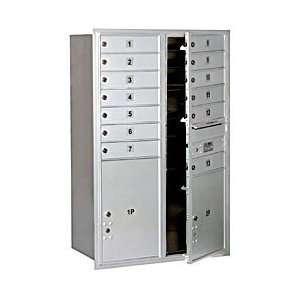   MB1 Doors / 1 PL5 and 1 PL6   Aluminum   Front Loading   USPS Access