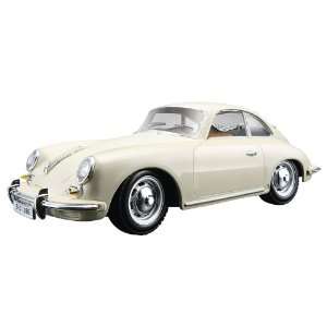    1961 Porsche 356 B Coupe Ivory 124 Diecast Model Car Toys & Games